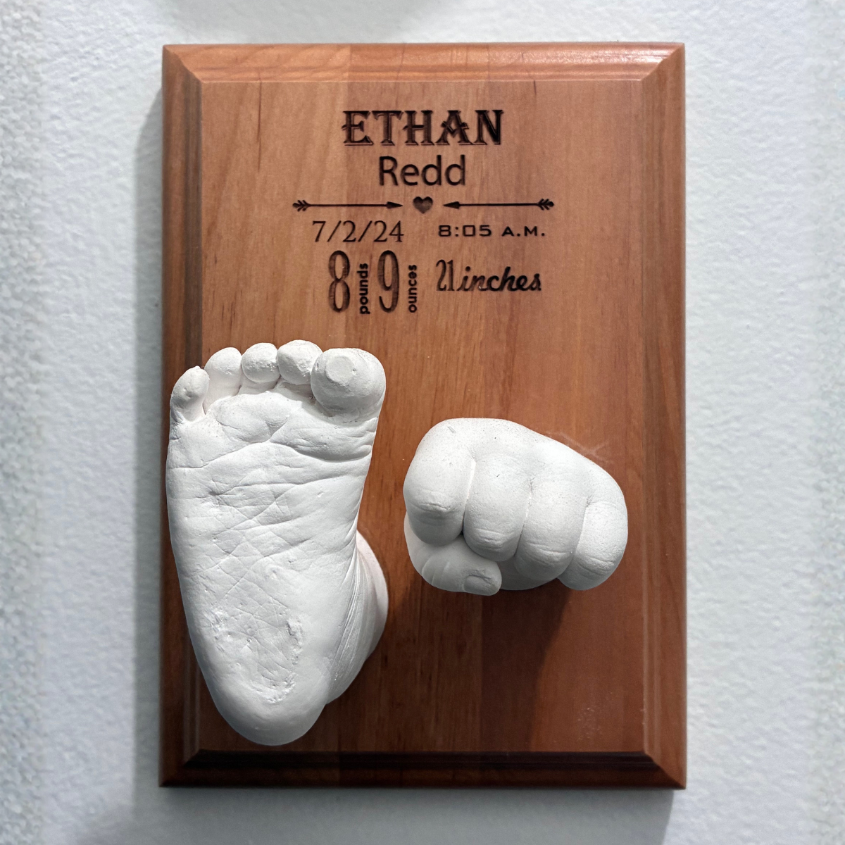 Birth Milestone Plaque