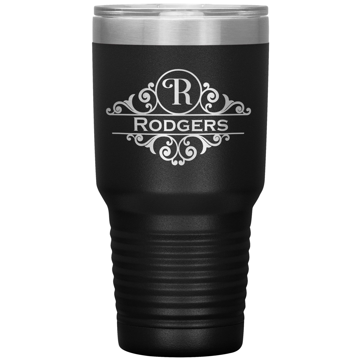 30oz Tumbler - Fancy Monogram