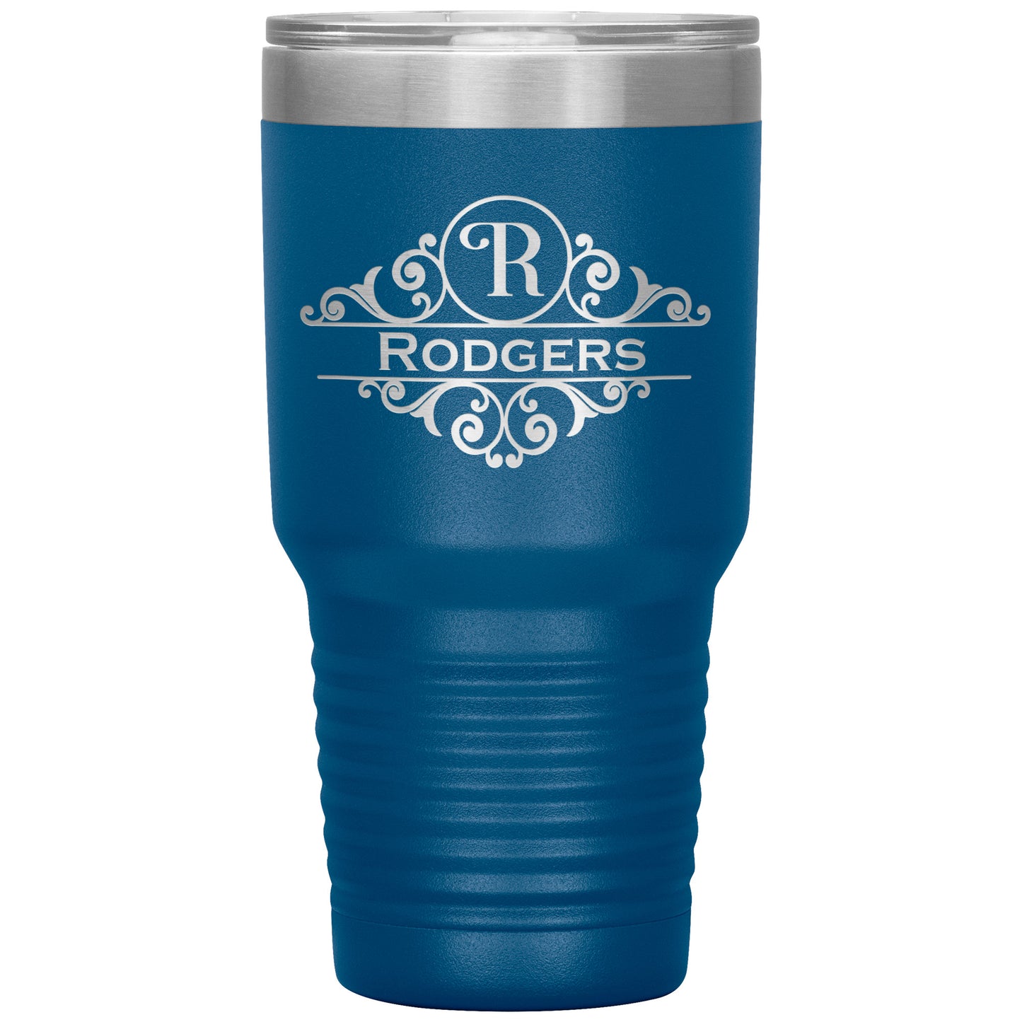 30oz Tumbler - Fancy Monogram