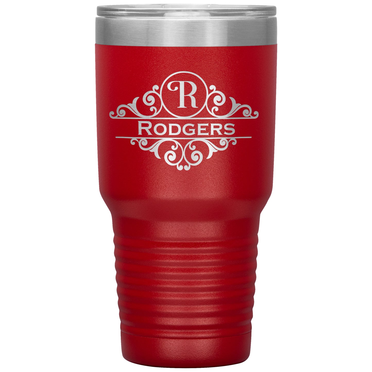 30oz Tumbler - Fancy Monogram
