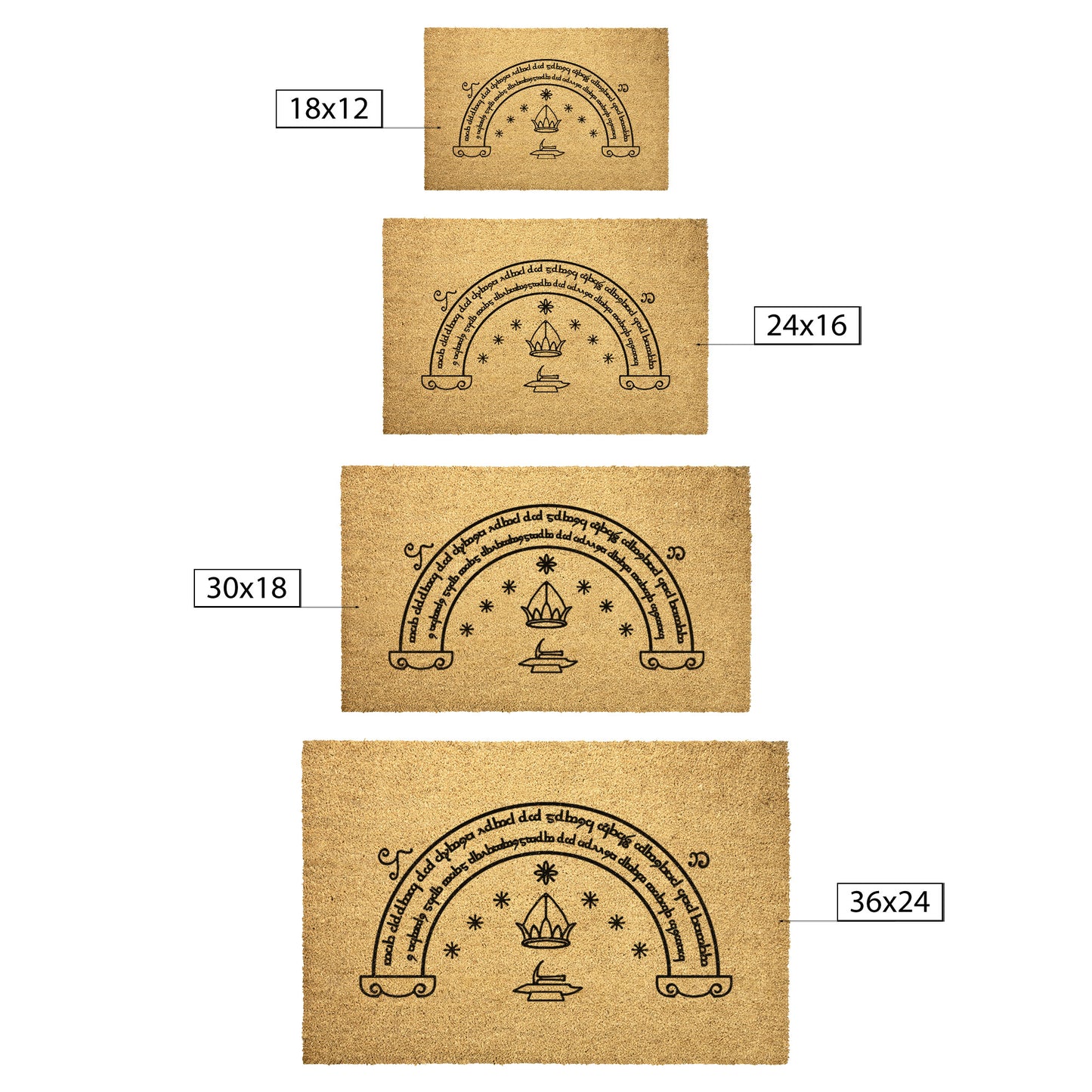 Door of Durin - Door Mat