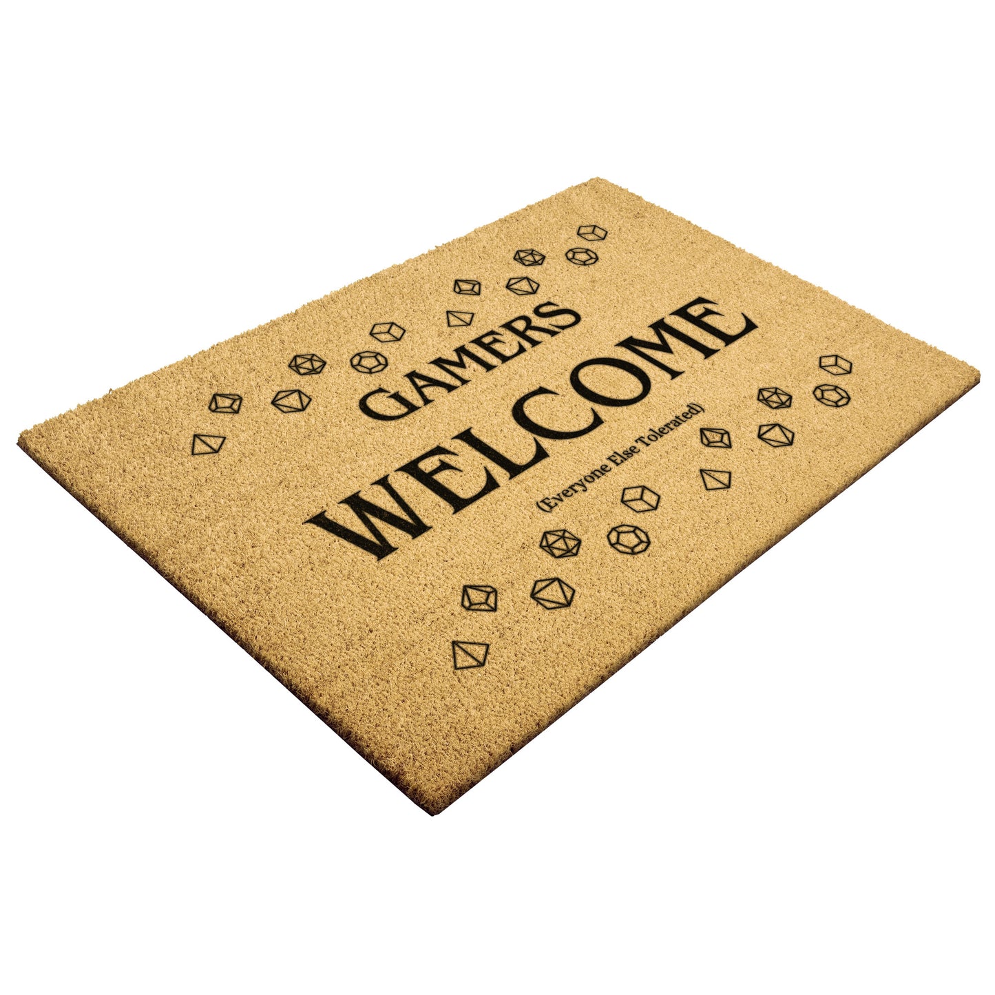 Gamers Welcome (Dice) - Door Mat