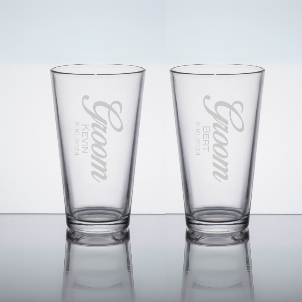 Newly Weds Pint Set