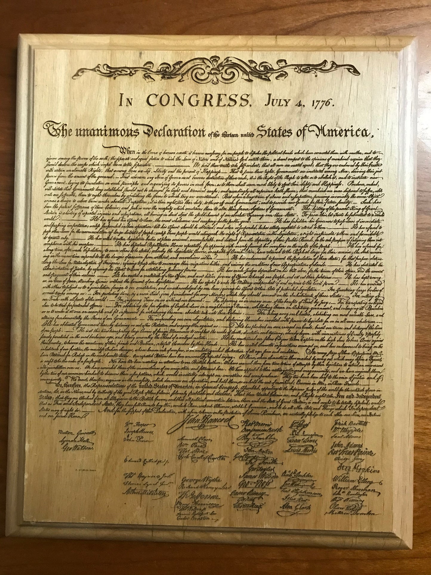 Declaration of Independence