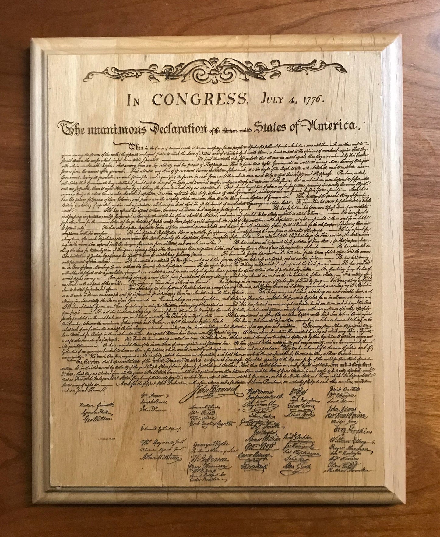 Declaration of Independence