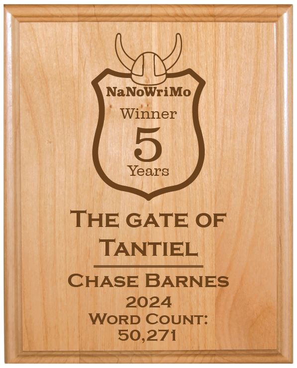 Winner's Streak Award Plaque 5" x 7"