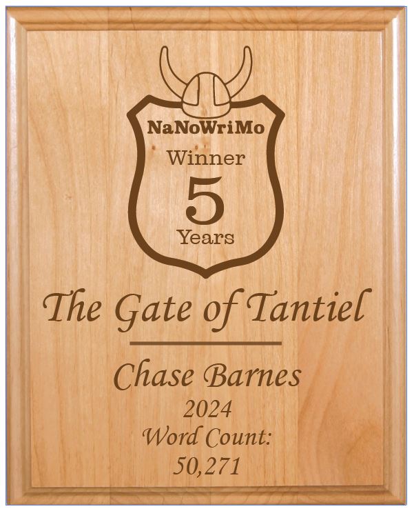 Winner's Streak Award Plaque 5" x 7"