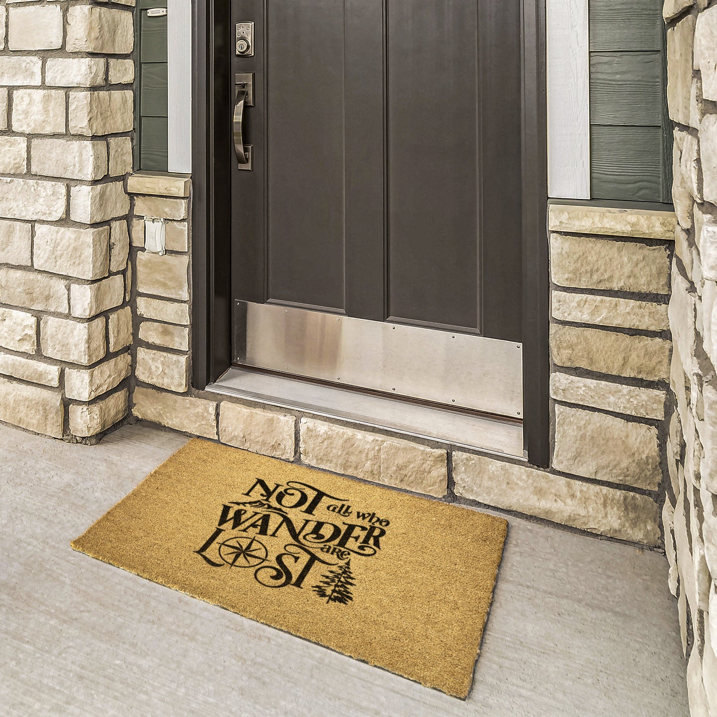 Not All Who Wander Are Lost - Door Mat