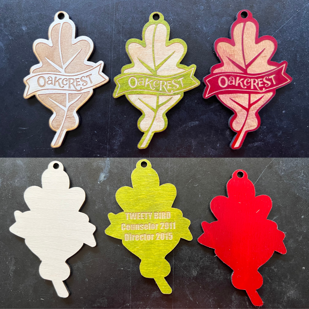 Oakcrest Camp Inspired Ornament