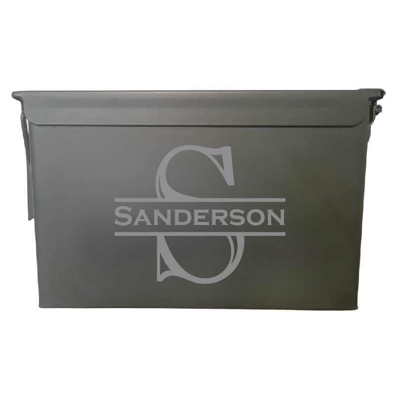 Ammo Can 0.50 Caliber - Simple Monogram