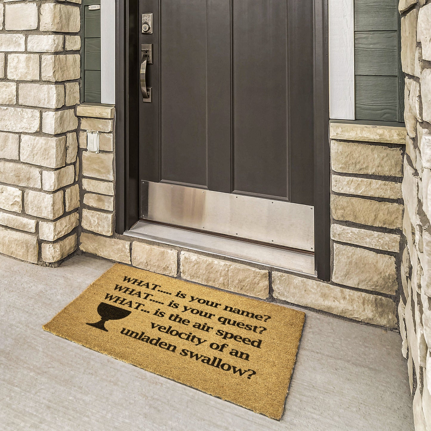 What is your Quest? - Door Mat