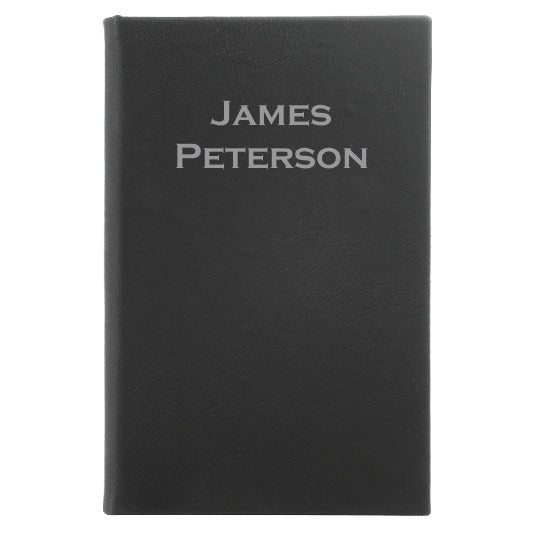 Leatherette Journal - Custom Name/Text