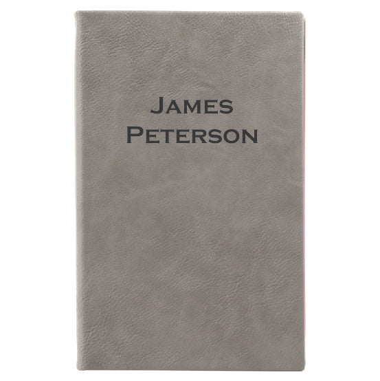 Leatherette Journal - Custom Name/Text