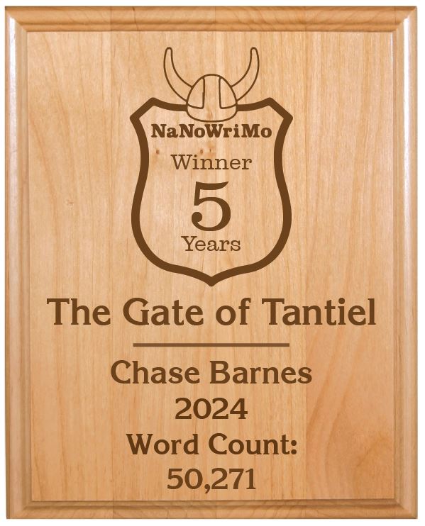 Winner's Streak Award Plaque 5" x 7"
