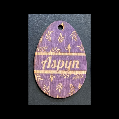 Easter Basket Name Tags