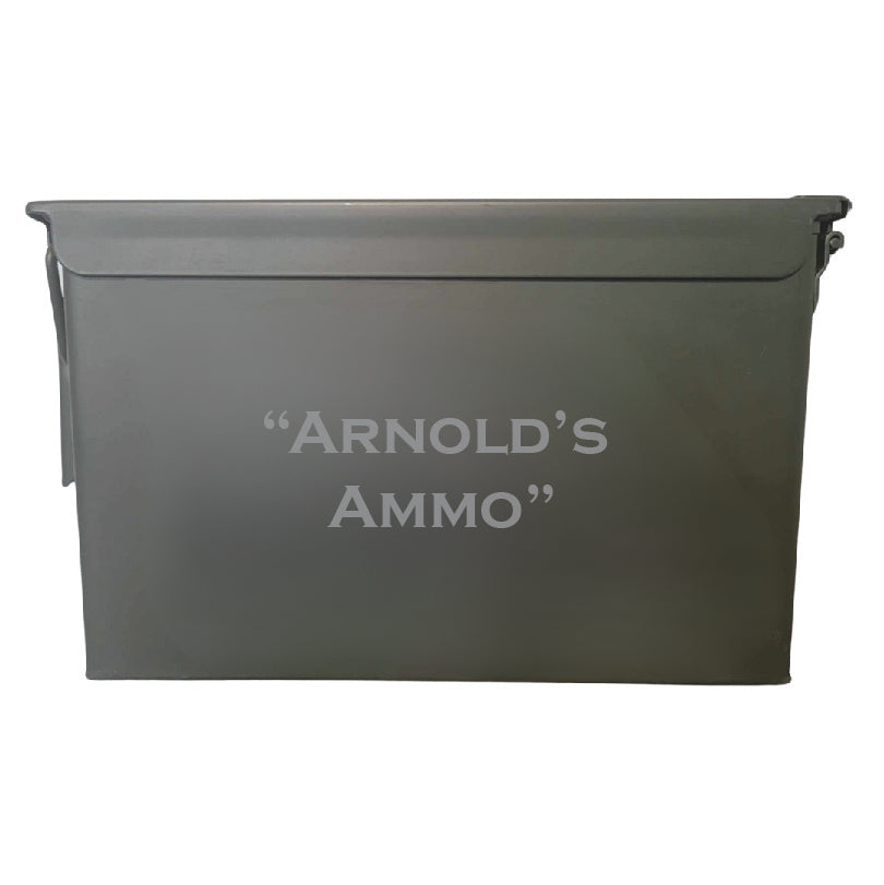 Ammo Can 0.50 Caliber - Custom Name/Text