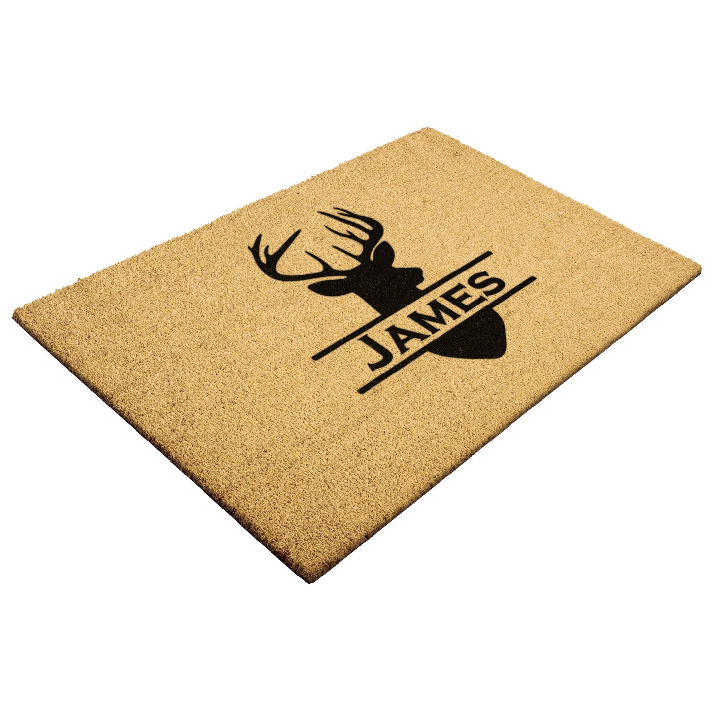 Custom Name Door Mat - Deer