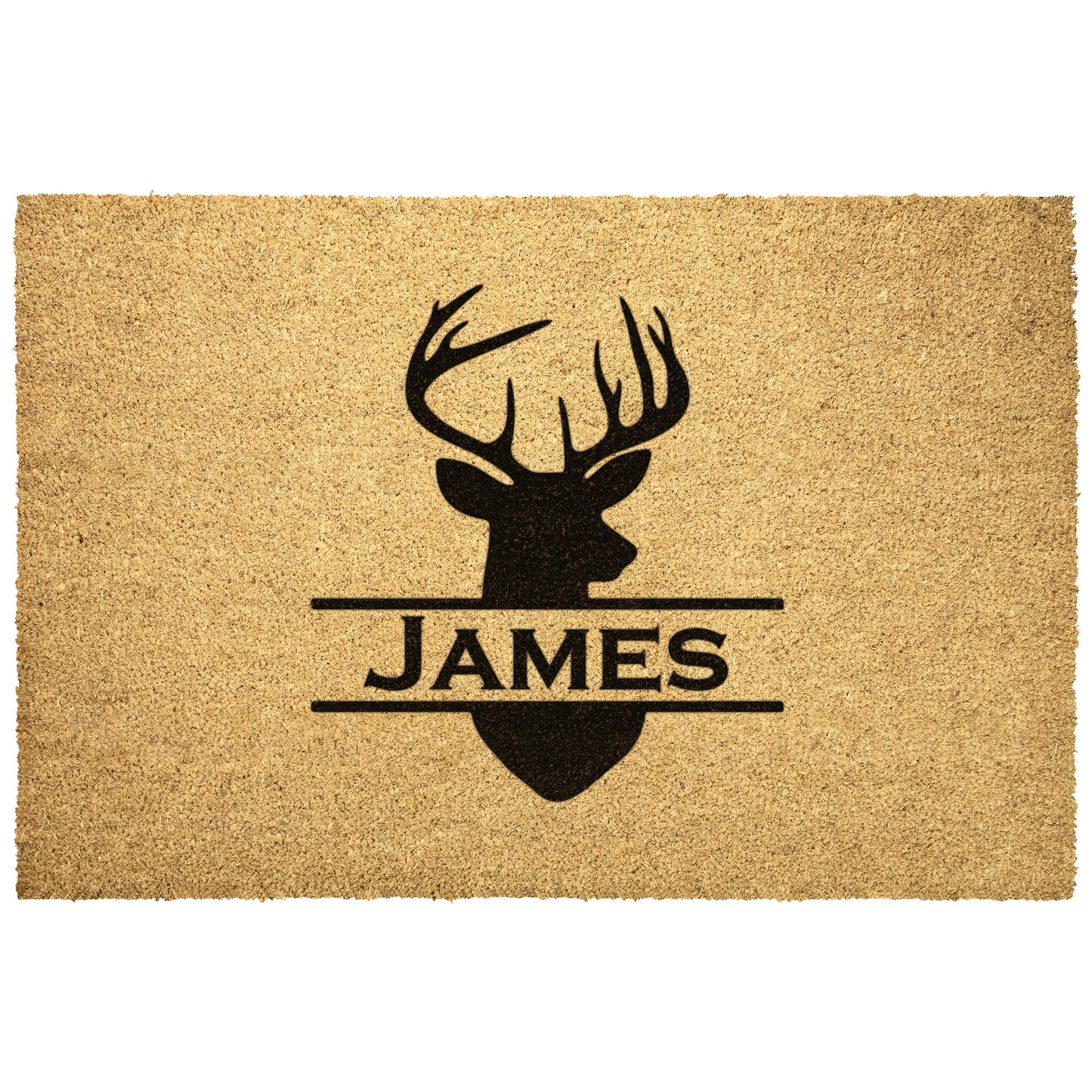 Custom Name Door Mat - Deer