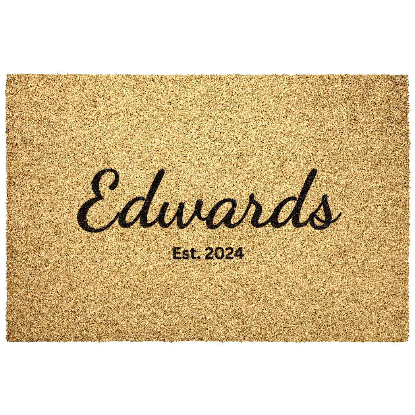 Custom Name Door Mat
