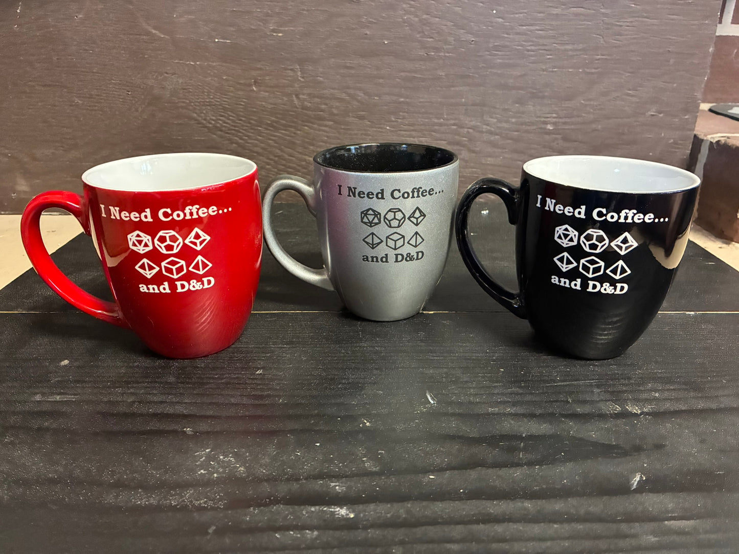 Coffee and D&D Bistro Mug