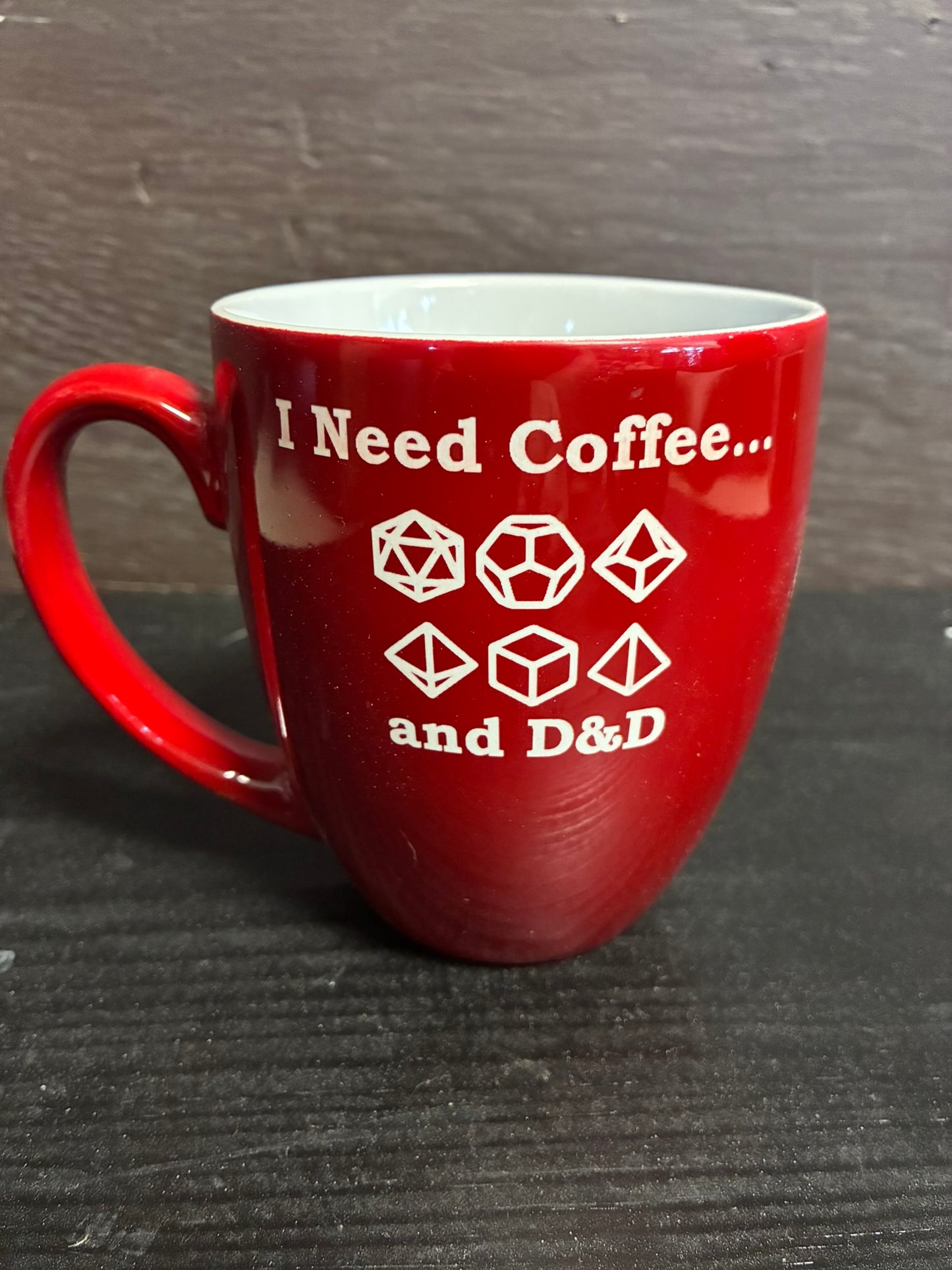 Coffee and D&D Bistro Mug