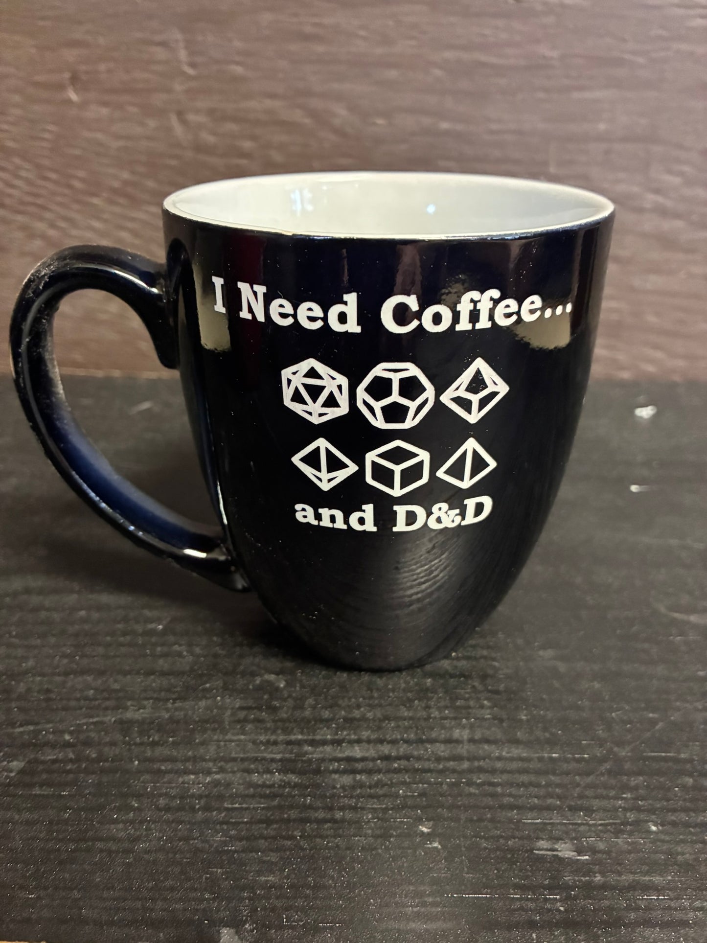 Coffee and D&D Bistro Mug