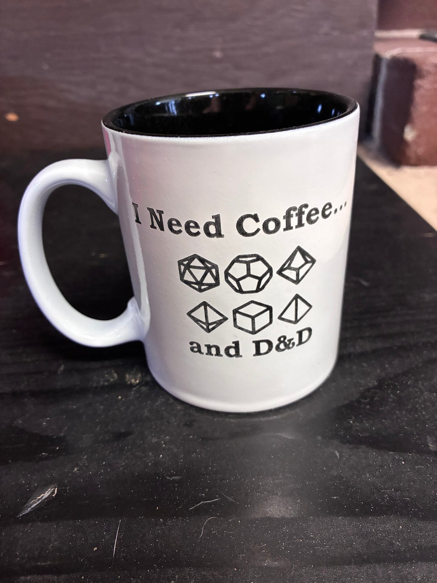 Coffee and D&D Mug