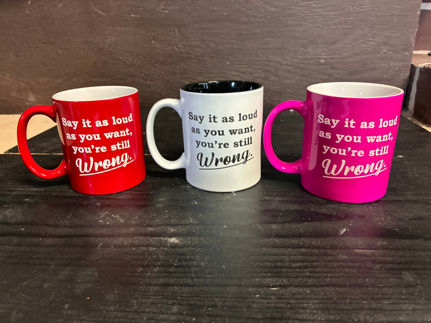 Loudly Wrong Mug