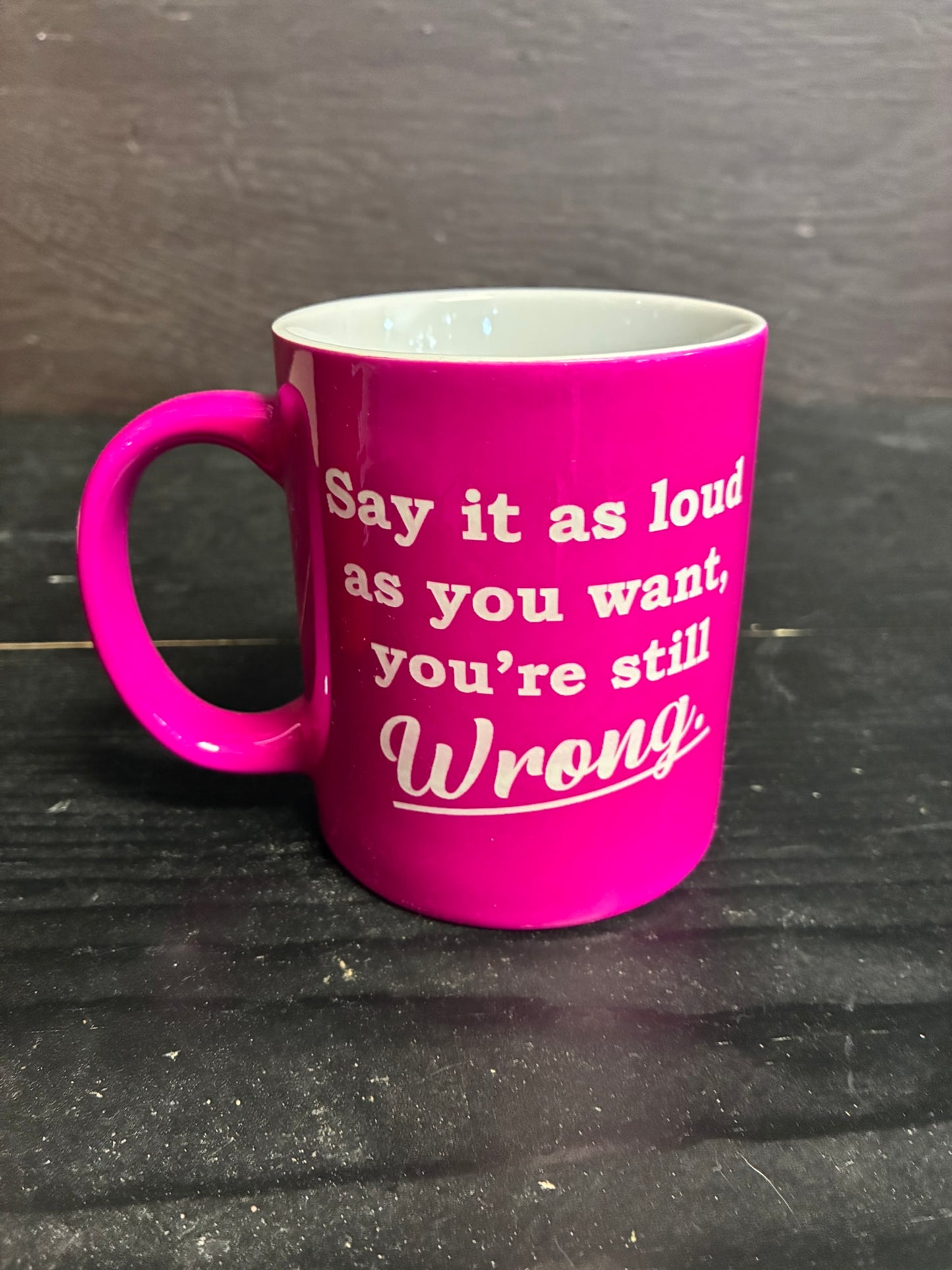 Loudly Wrong Mug