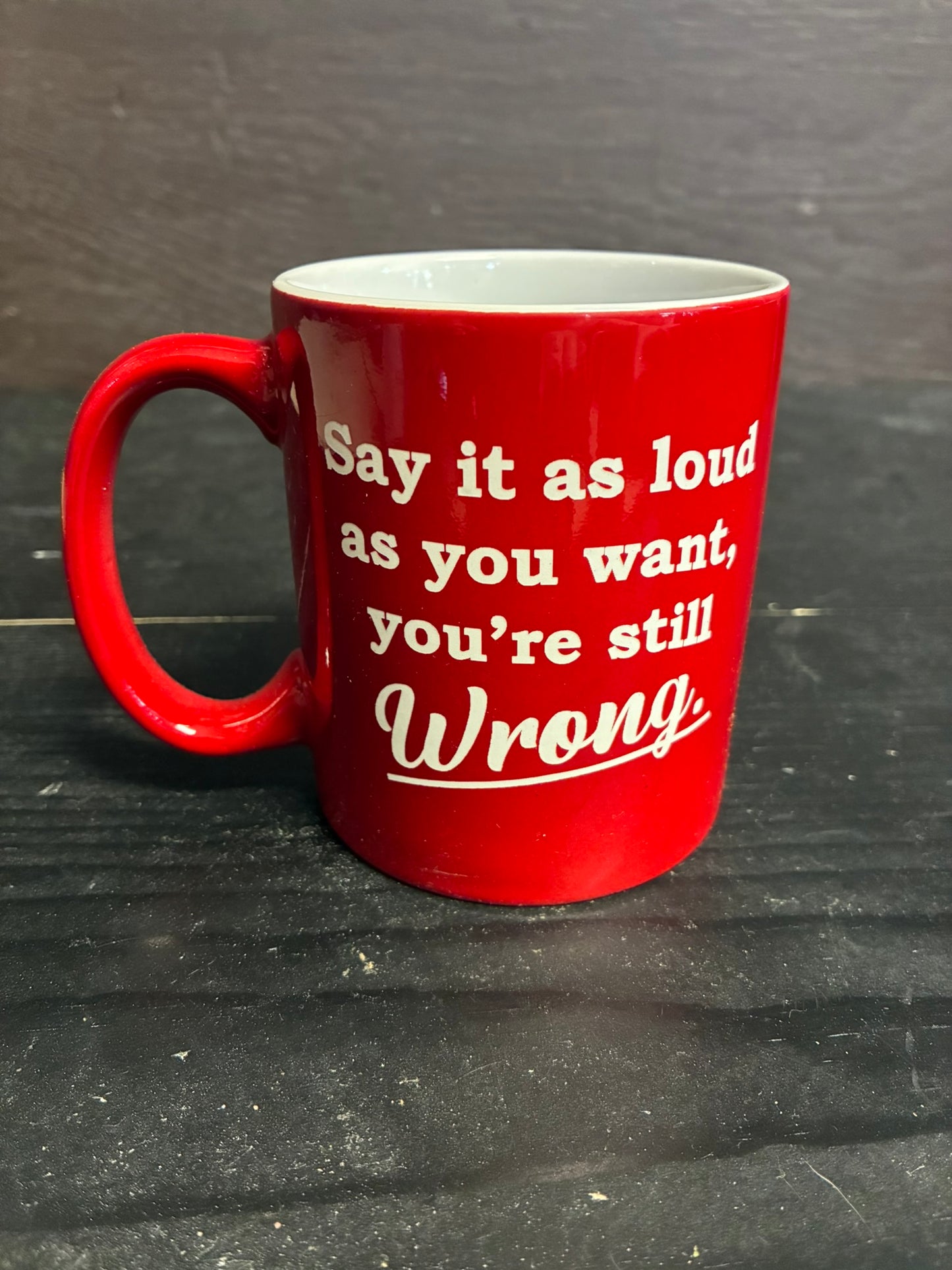 Loudly Wrong Mug