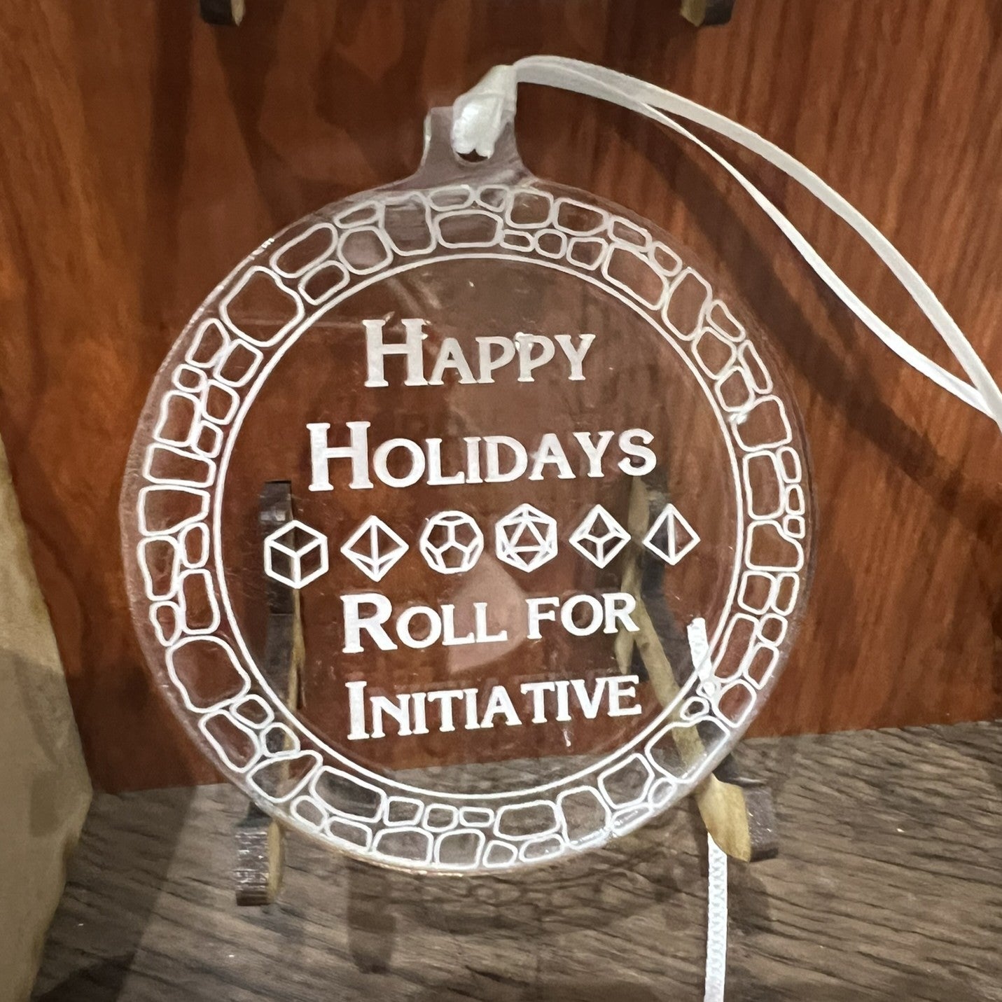 Roll Initiative Ornament