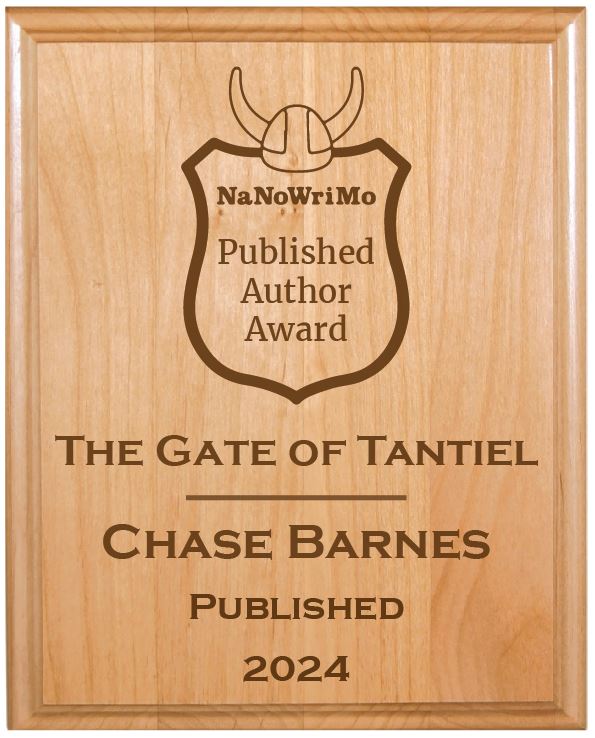 Published Author Award Plaque 5" x 7"